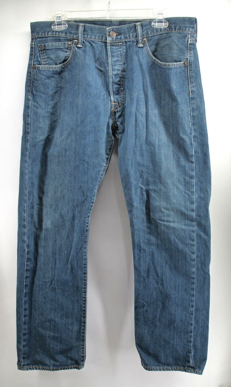 Levi's Men's 501 Original Fit Button Fly Jeans 100% Cotton Size 34x30